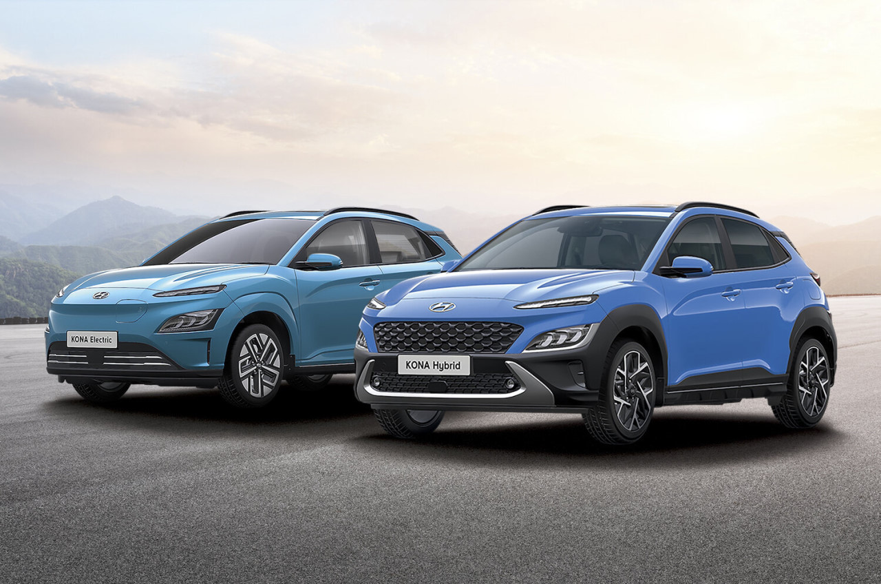 Hyundai Singapore KONA ev and hybrid