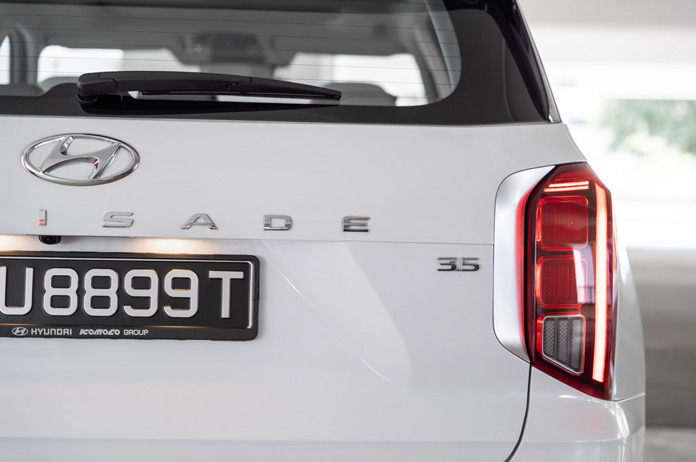 Hyundai Singapore Palisade rear combination lamps