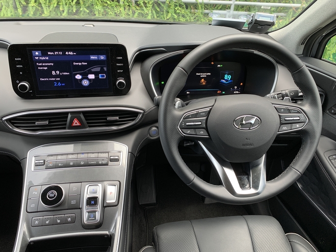 Hyundai Singapore Santa Fe Interior Dashboard