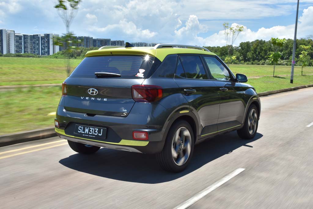 Hyundai Singapore Venue S rear view