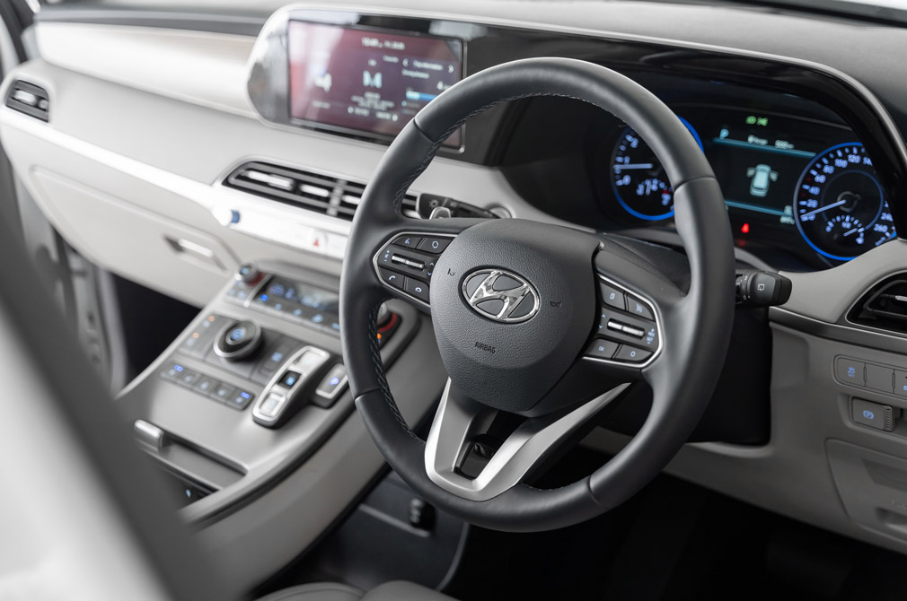 Hyundai Singapore Palisade driver's seat