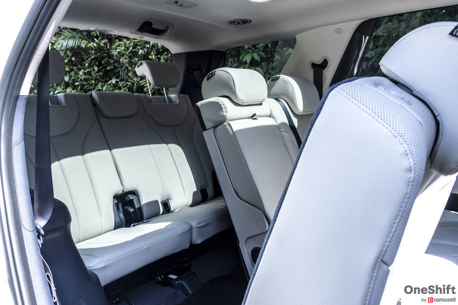 Hyundai Palisade Front seat folded