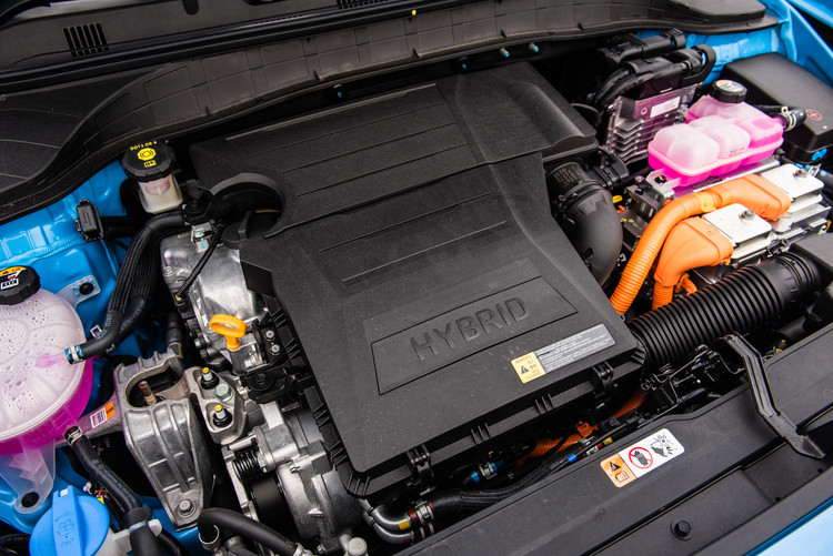 Hyundai KONA Hybrid engine