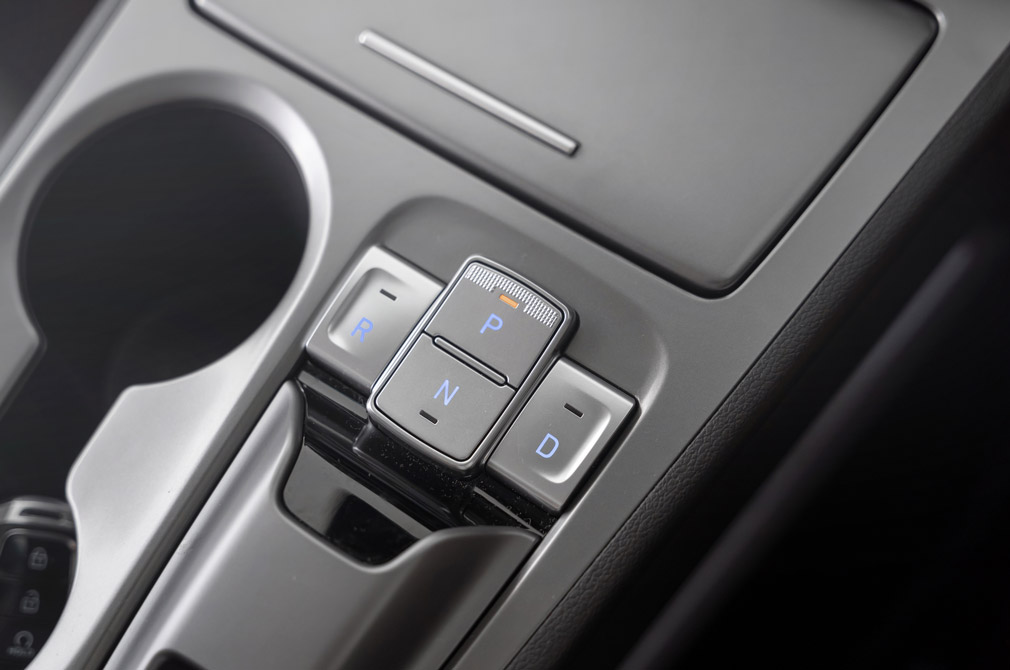 Hyundai Singapore KONA Electric shift by wire buttons