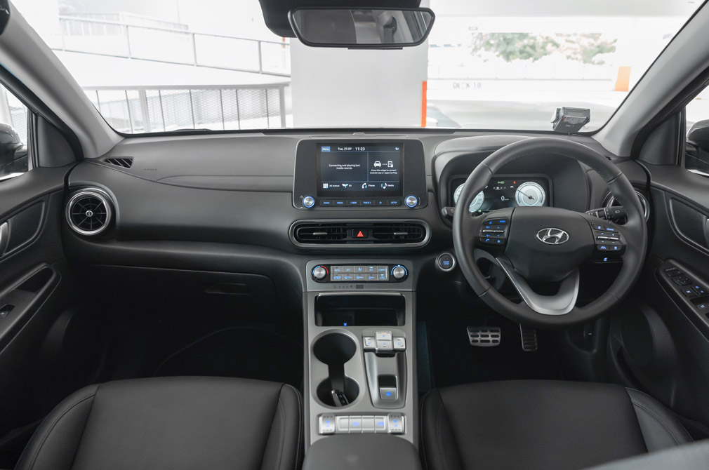 Hyundai Singapore KONA Electric interior