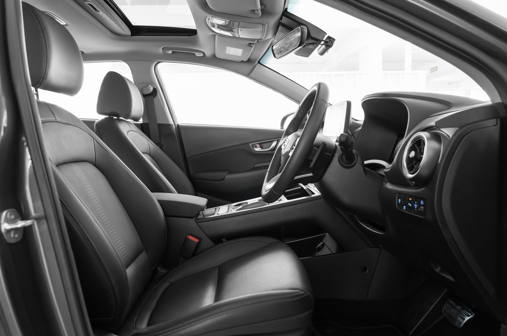 Hyundai Singapore KONA Electric front seats