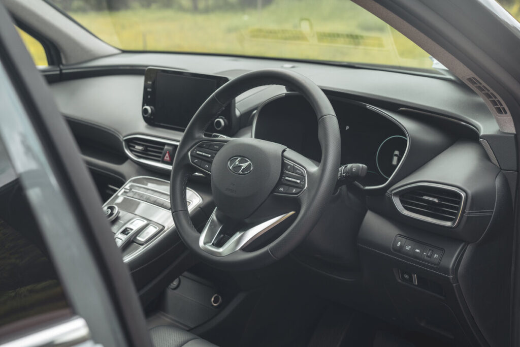 Hyundai Singapore Santa Fe steering wheel