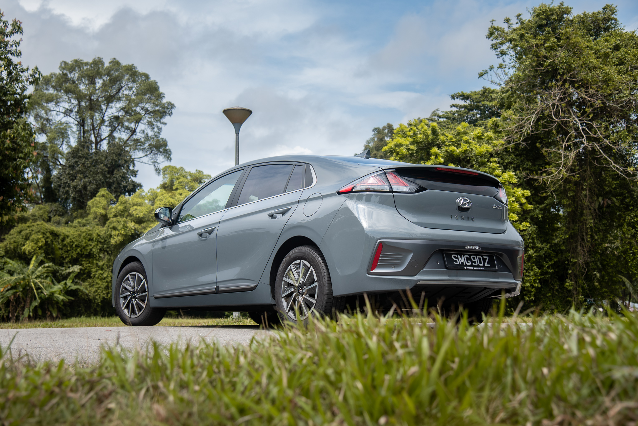 Hyundai Singapore IONIQ Electric rear