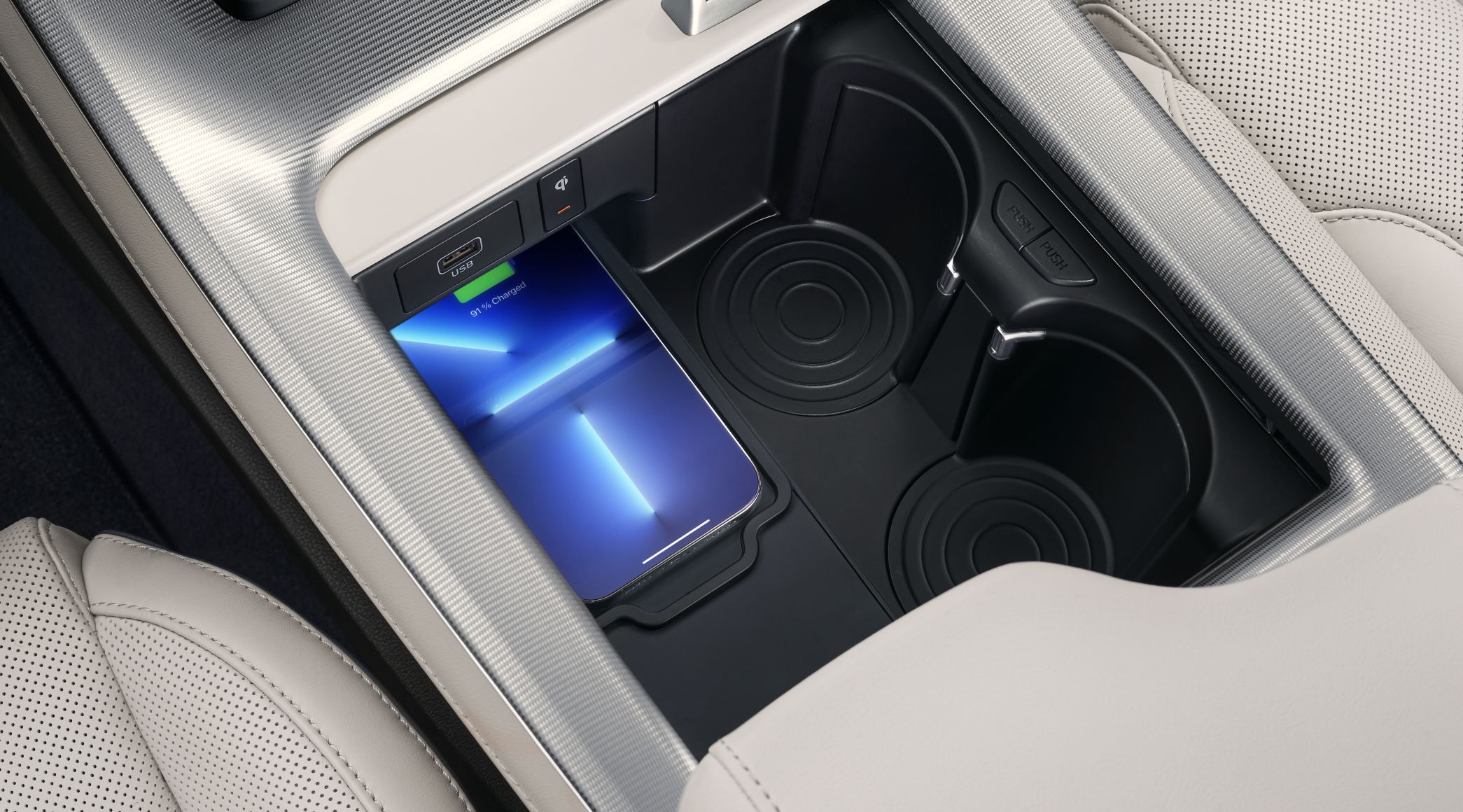 Hyundai Singapore Palisade Wireless smartphone charging system