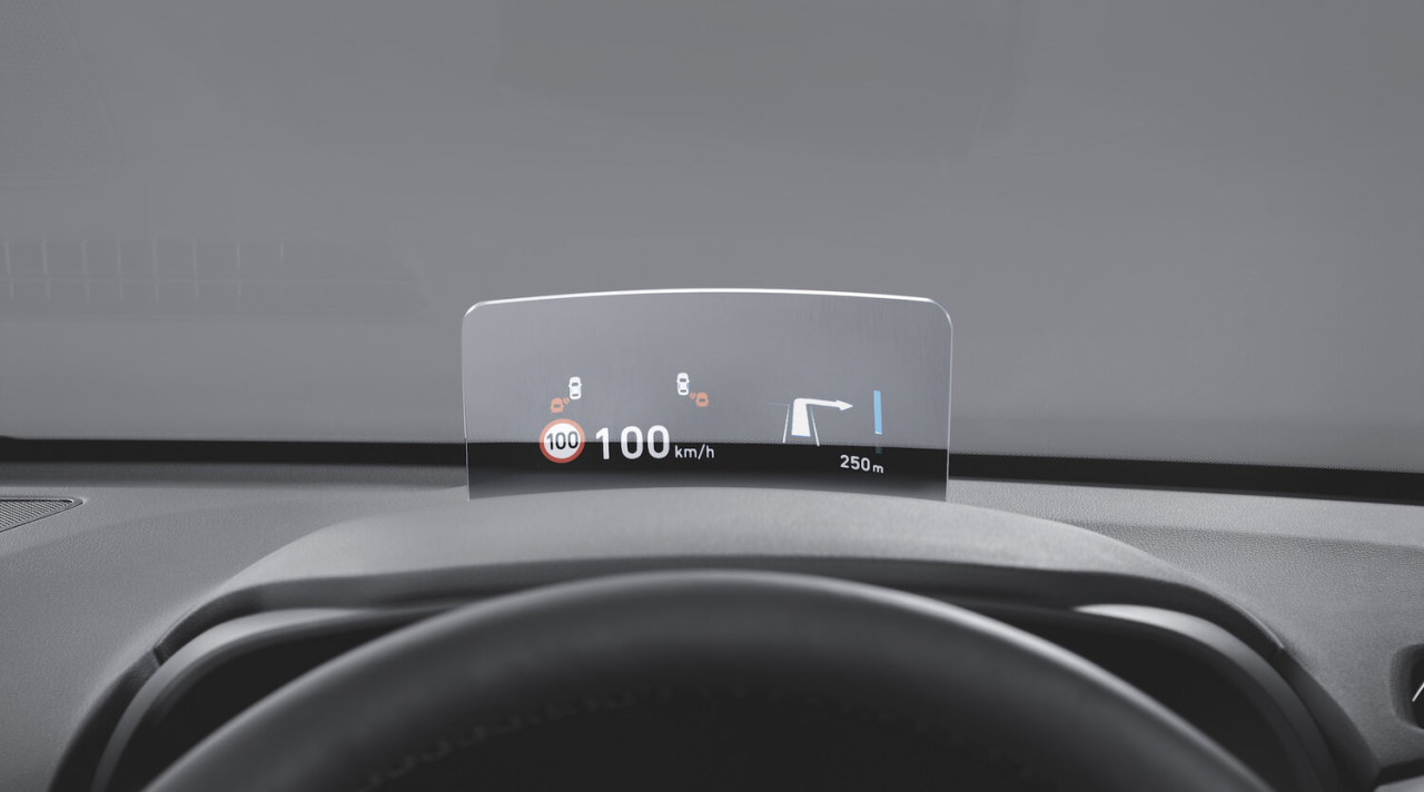 Hyundai Singapore KONA Hybrid HUD