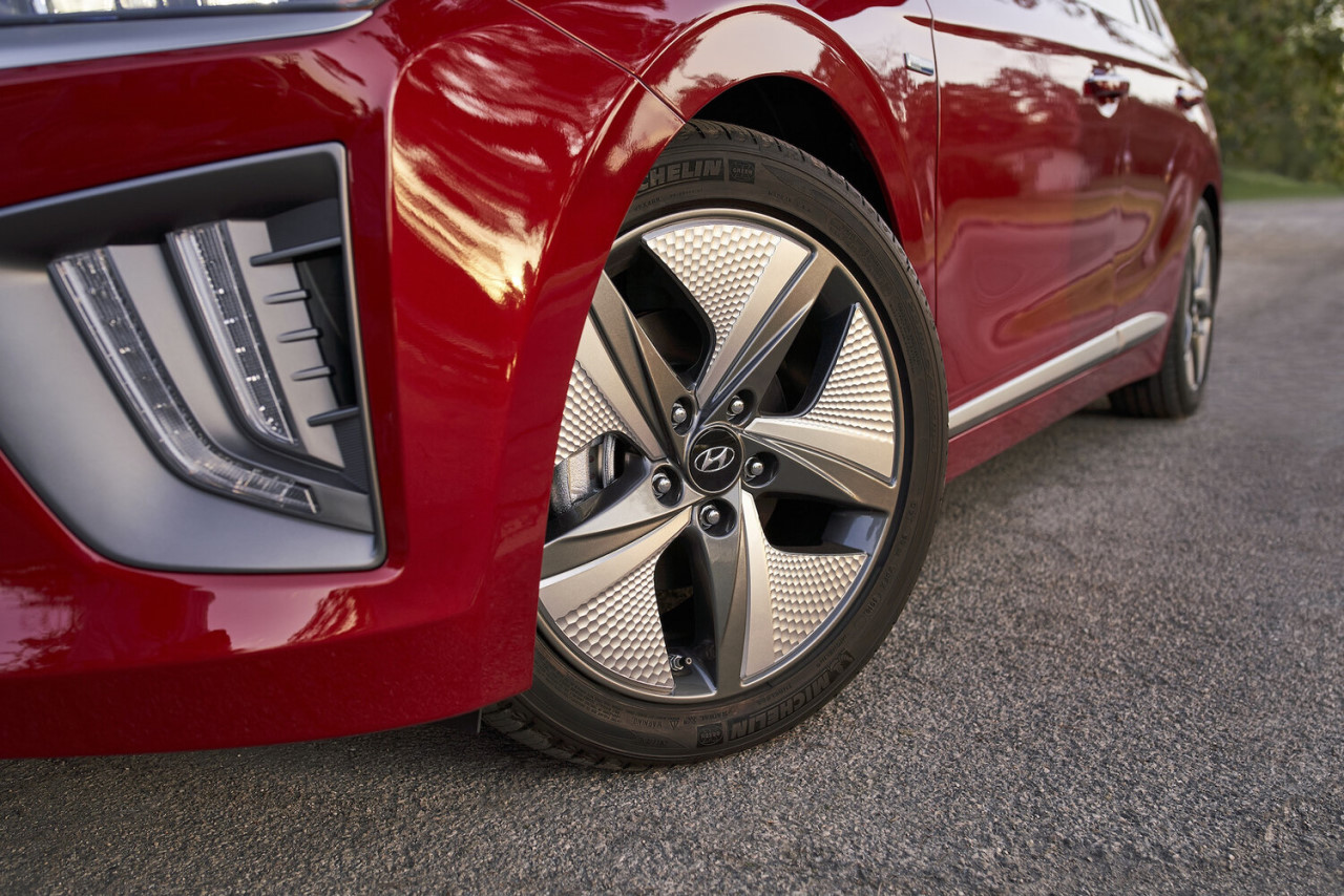 Hyundai Singapore IONIQ EV front wheels