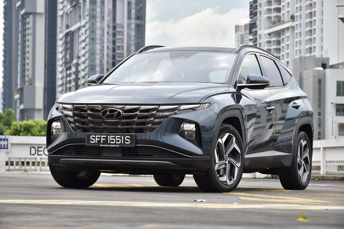 Hyundai Singapore TUCSON Hybrid front view