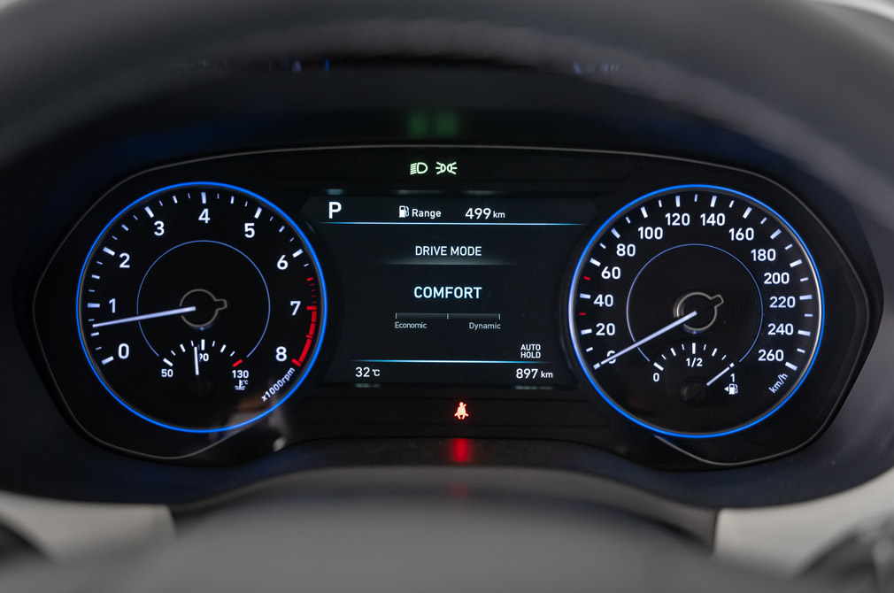 Hyundai Singapore Palisade driver supervision cluster