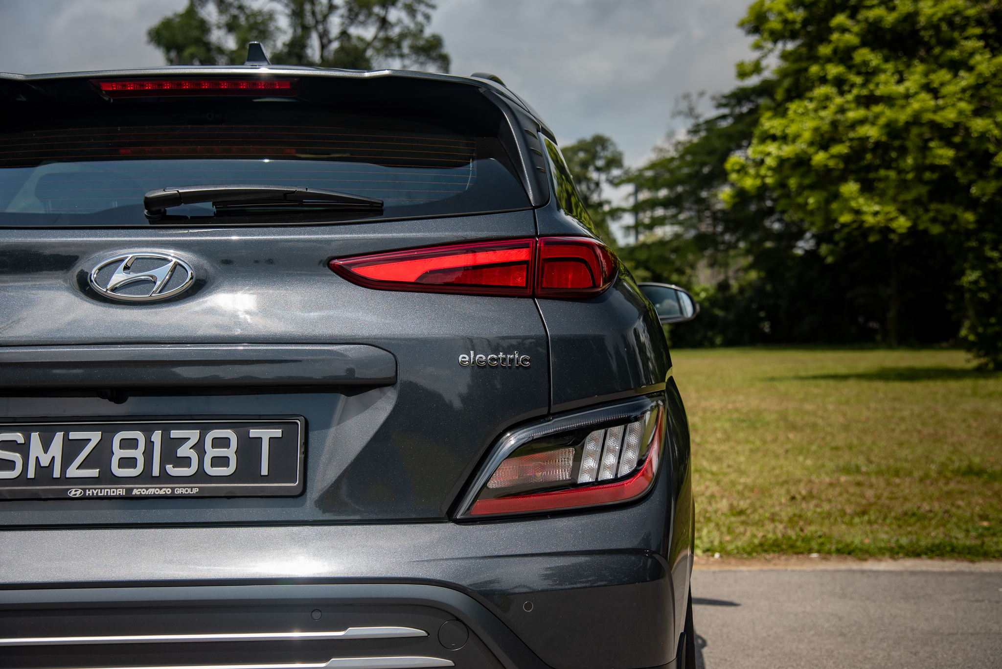 Hyundai Singapore KONA Electric rear