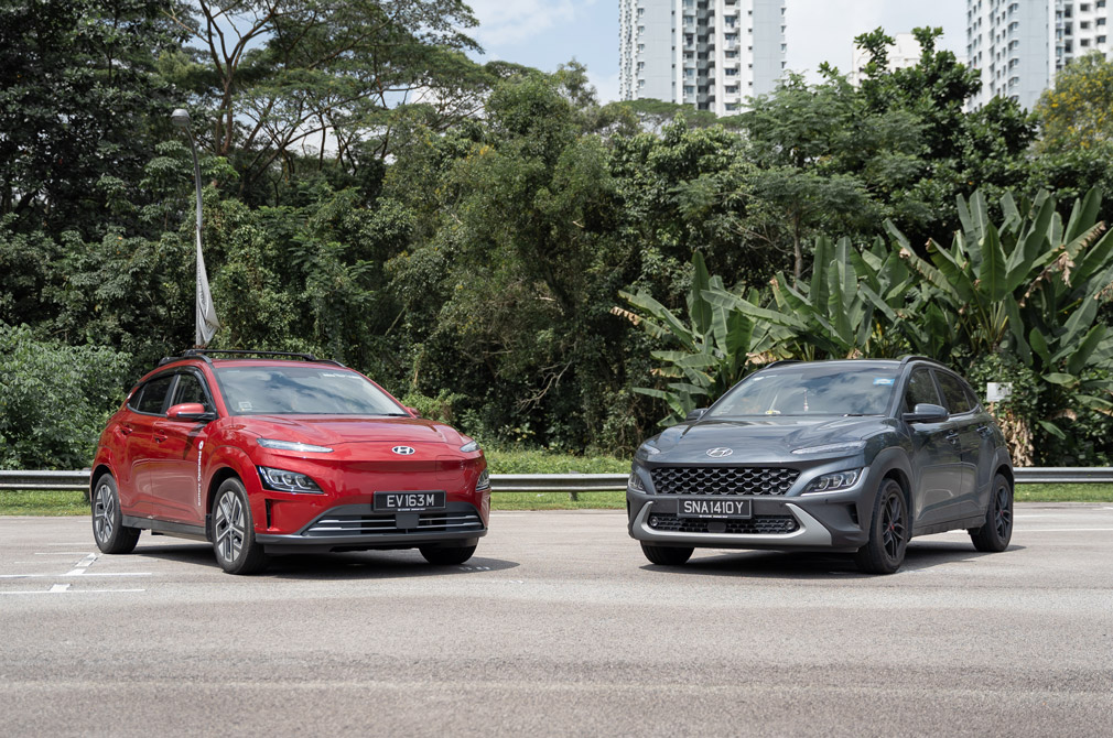 Hyundai Singapore KONA Electric and KONA Hybrid