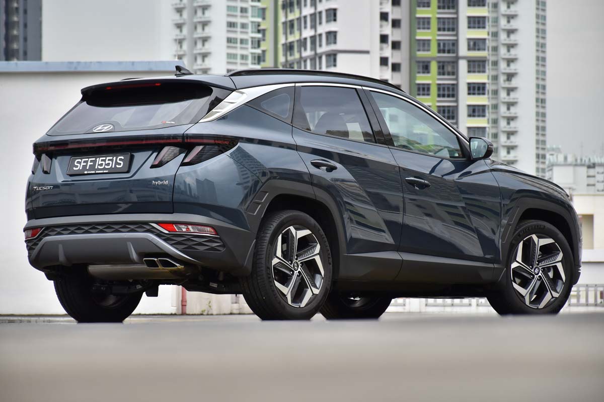 Hyundai Singapore TUCSON Hybrid rear