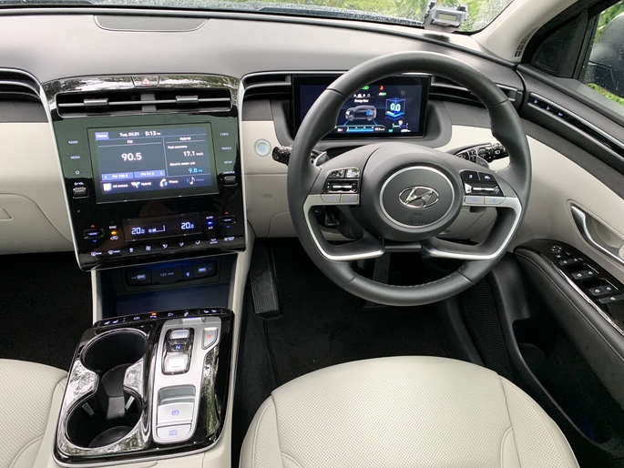 Hyundai Singapore TUCSON interior