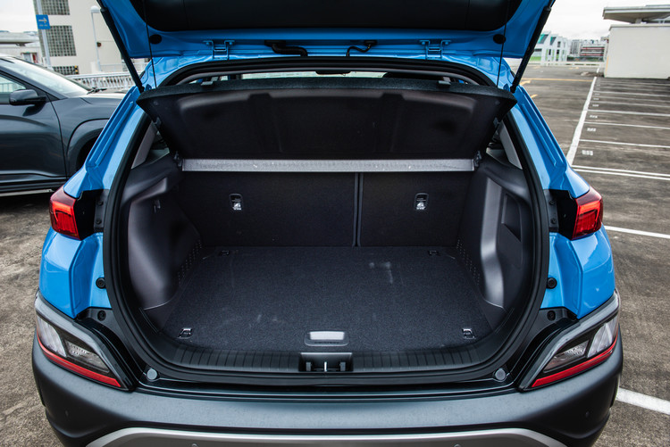 Hyundai KONA Hybrid spacious boot