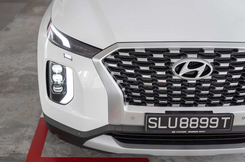 Hyundai Singapore Palisade front grille