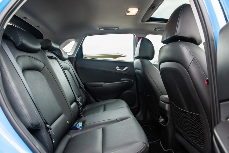 Hyundai KONA rear seats