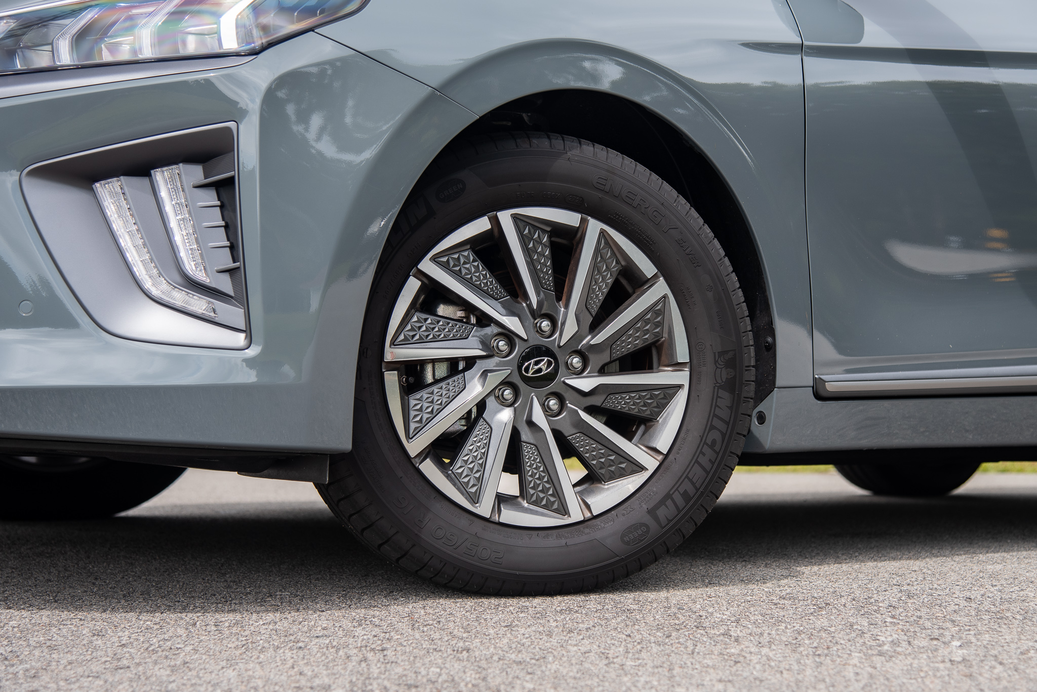 Hyundai Singapore IONIQ Electric front wheels