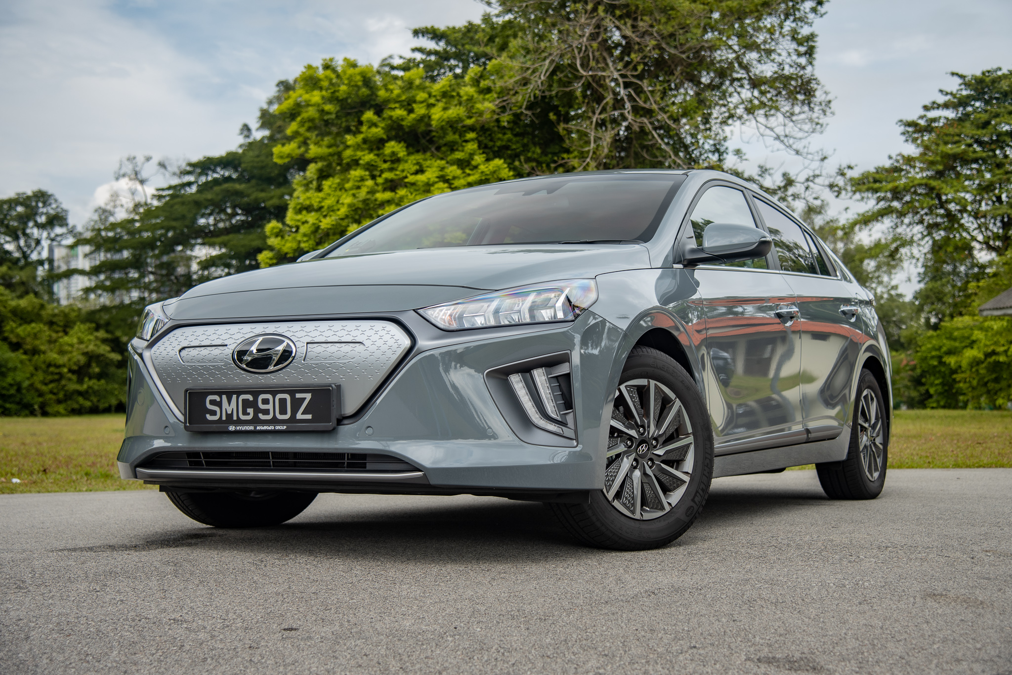 Hyundai Singapore IONIQ Electric front