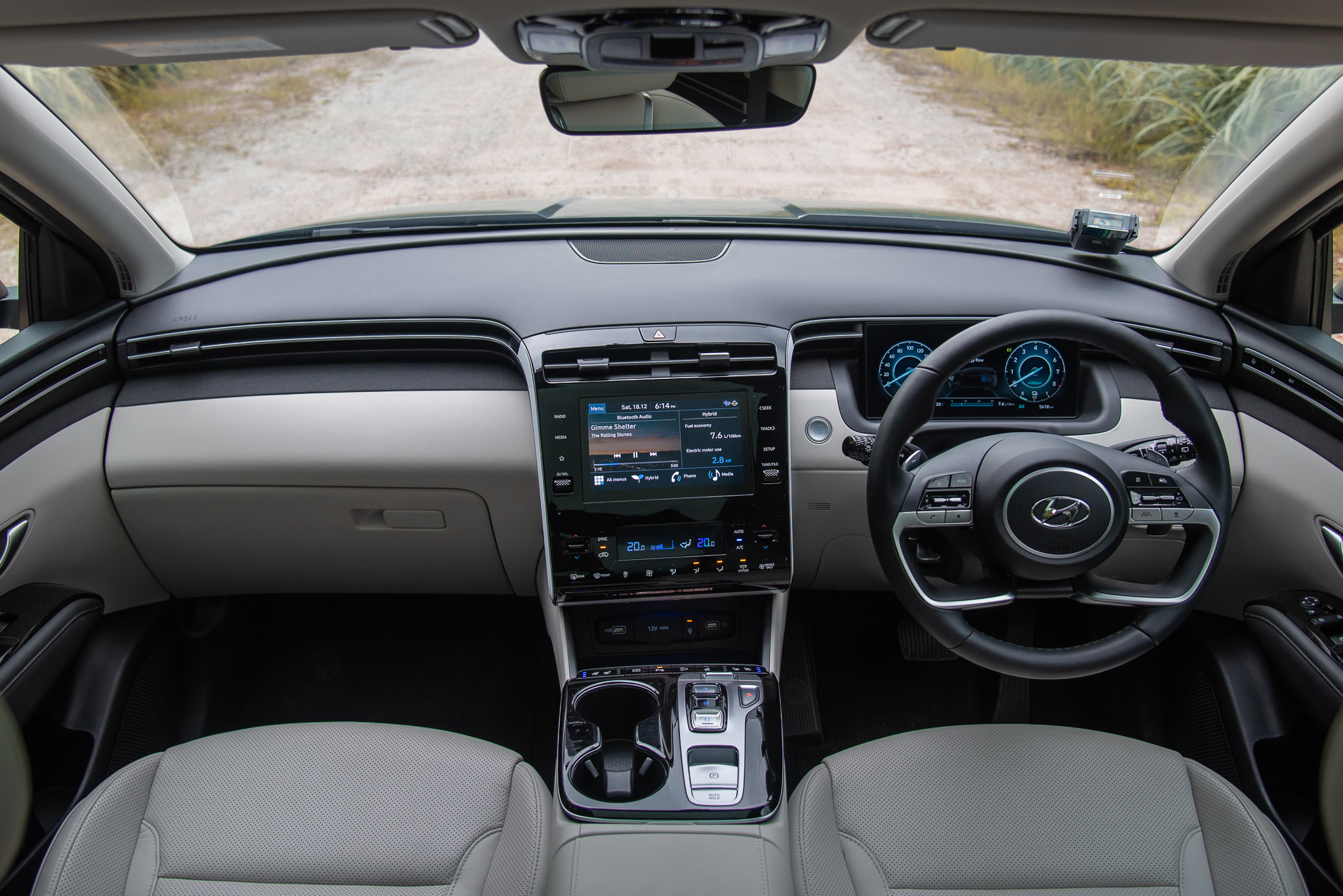 Hyundai Singapore Tucson dashboard