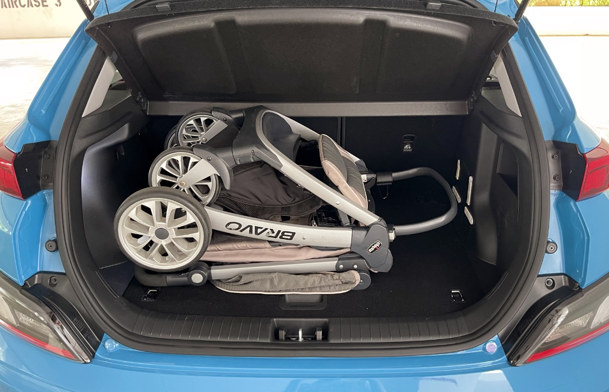 Hyundai Singapore KONA Electric boot space